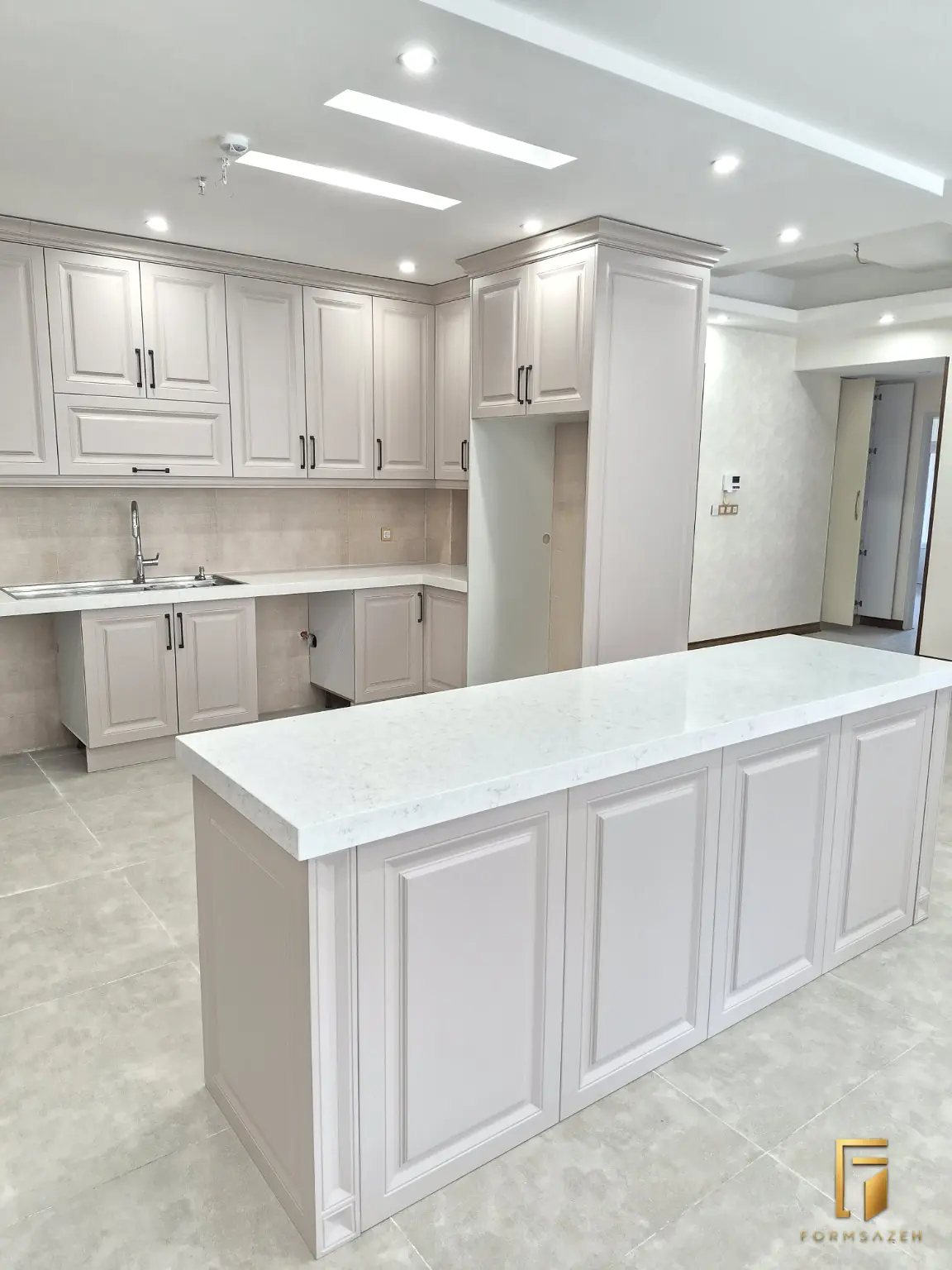 نمونه اجرای کمد و کابینت قدی فرمسازه